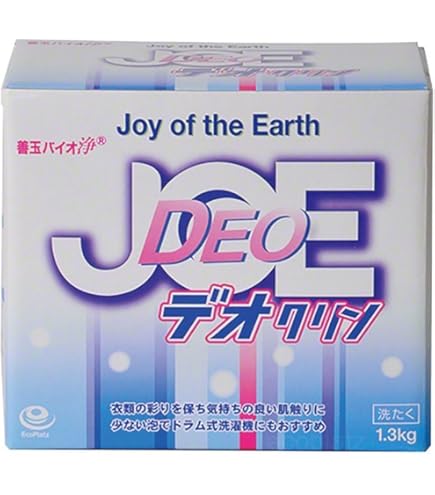 Amazon.co.jp: プロが認めた洗濯洗剤！善玉バイオ 浄JOE洗剤（1